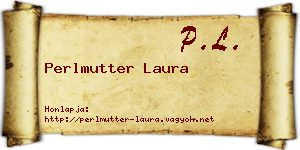 Perlmutter Laura névjegykártya