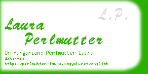 laura perlmutter business card